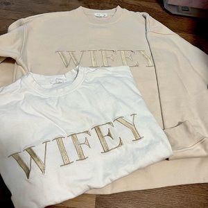Six Stories Wifey t-shirt and sweatshirt